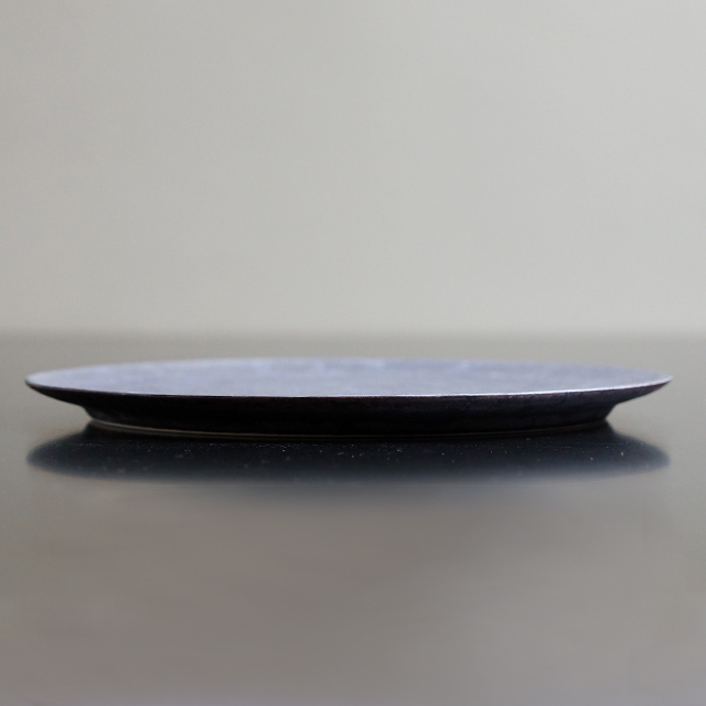 麟 Lin 28.5cm二高台皿（3色）］金照堂オリジナル・モダンで艶やかな