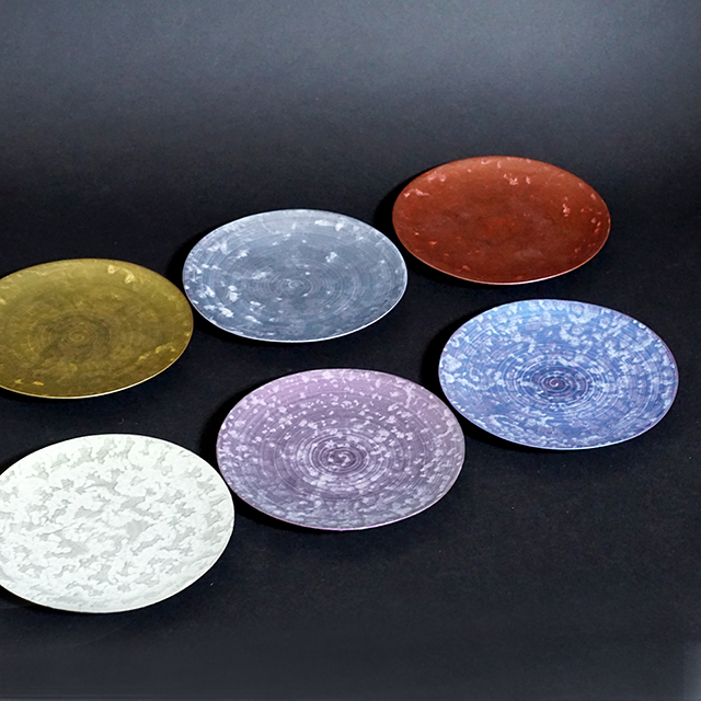 麟 Lin 15.5cmプレート（6色）］金照堂オリジナル・モダンで艶やかな