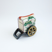 錦松竹梅 御所車蓋物
