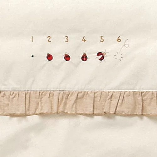 ミニ 掛けカバーリング てんとう虫 オーガニック（ミニふとん用）