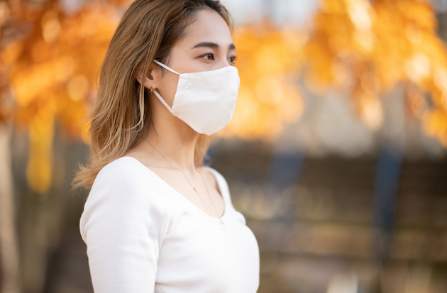 シルク立体マスク【現品限り】