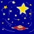 星を見る