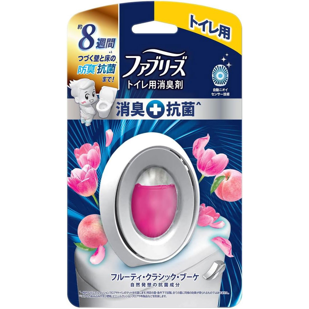 ファブリーズ 消臭芳香剤 消臭+抗菌 トイレ用 フルーティ・クラシック・ブーケ 6.3mL