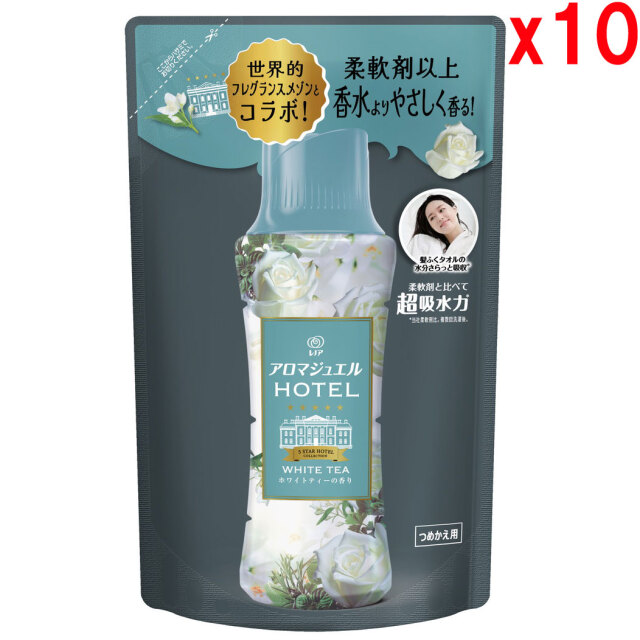 ●10個セット レノア アロマジュエル ホワイトティーの香り つめかえ用 365mL