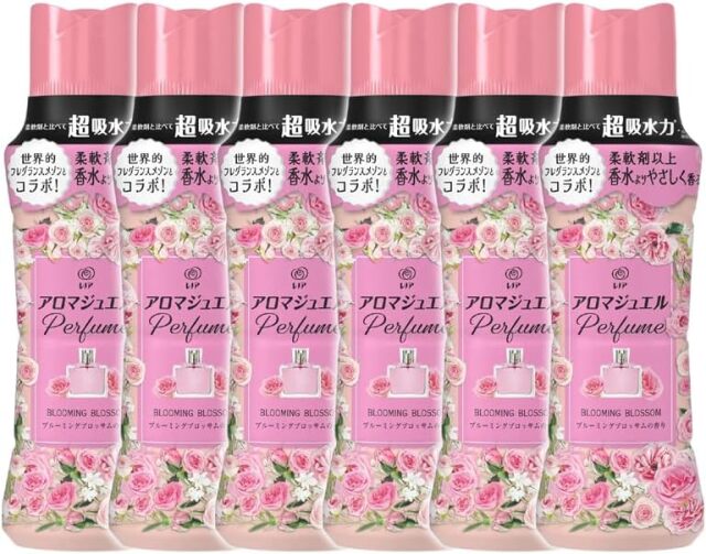 6個セット レノア ハピネス アロマジュエル 香り付け専用ビーズ ブルーミングブロッサム 本体 420mL