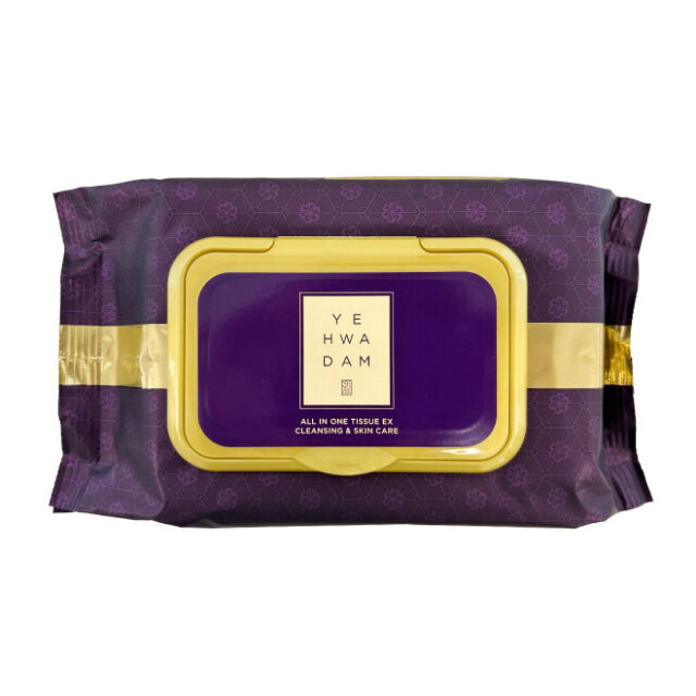 ザ フェイスショップ イェファダム オールインワンケアシート EX 50枚入 (ふき取り用クレンジング/美容液)