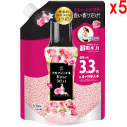 ●5袋セット レノア アロマジュエル 香り付け専用ビーズ アンティークローズ&フローラル つめかえ 1410mL