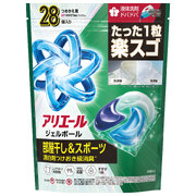アリエールジェルボールプロ 部屋干し スポーツ つめかえ 28個入り ハイパージャンボサイズ