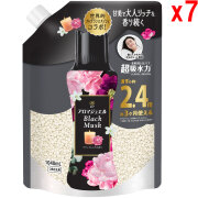 ●7袋セット レノア アロマジュエル お洗濯の香り付けビーズ ブラックムスクの香り つめかえ 1040mL 【季節限定】