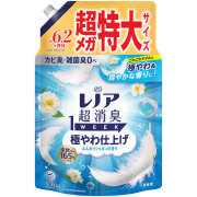 レノア 超消臭1WEEK 柔軟剤 極やわ仕上げ ふんわりシャボンの香り つめかえ 1900mL