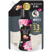レノア アロマジュエル お洗濯の香り付けビーズ ブラックムスクの香り つめかえ 1410mL 【季節限定】