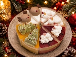 クリスマス限定 4種のホールケーキ