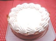 アレルギー対応ケーキ　クリームホールケーキ