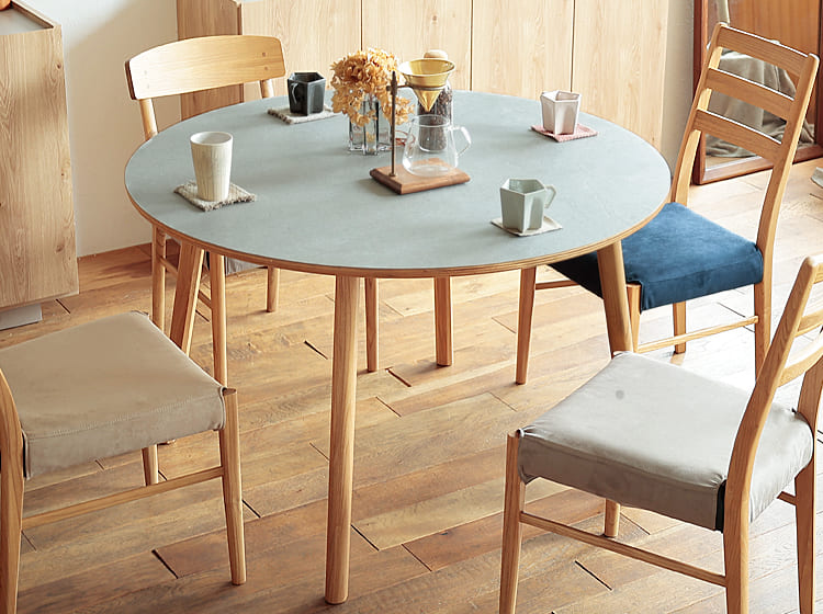 円形ダイニングテーブル　form（フォーム）116