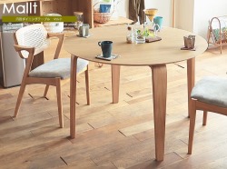 円形ダイニングテーブル CIEL（シエル） 直径80cm ｜北欧