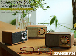 Sangean（サンジーン） WR-302 FM/AMラジオ・Bluetoothスピーカー