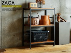 本棚・ラック・シェルフ ブラウンカラータイプー通販 | 北欧