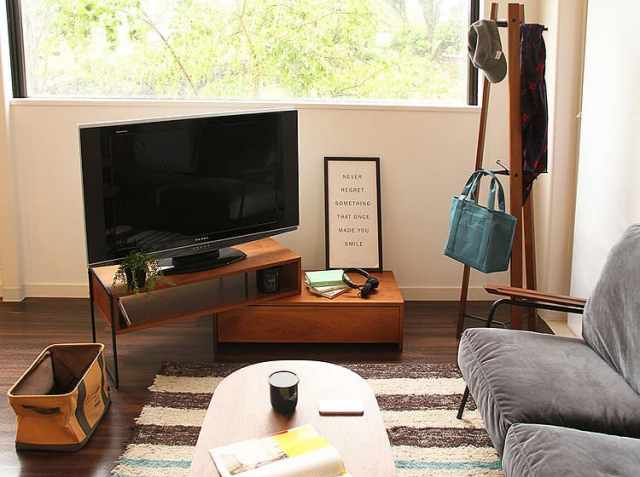 Francfranc フランフラン ごつ 伸縮性 テレビボード 