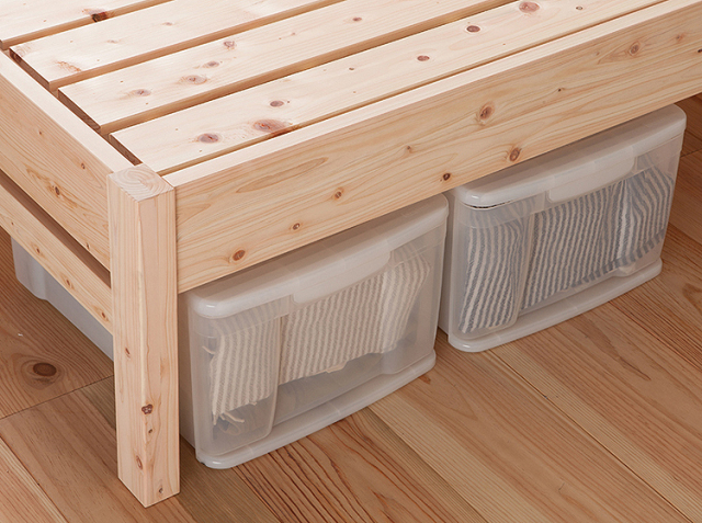 シオン（SION) 天然ひのきすのこベッド｜北欧・ヴィンテージインテリア