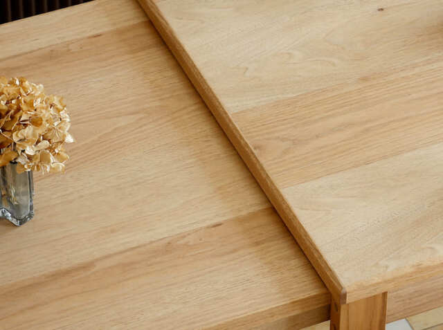 伸長式ダイニングテーブル Aki(アキ) 幅130/216cm｜北欧・ヴィンテージ