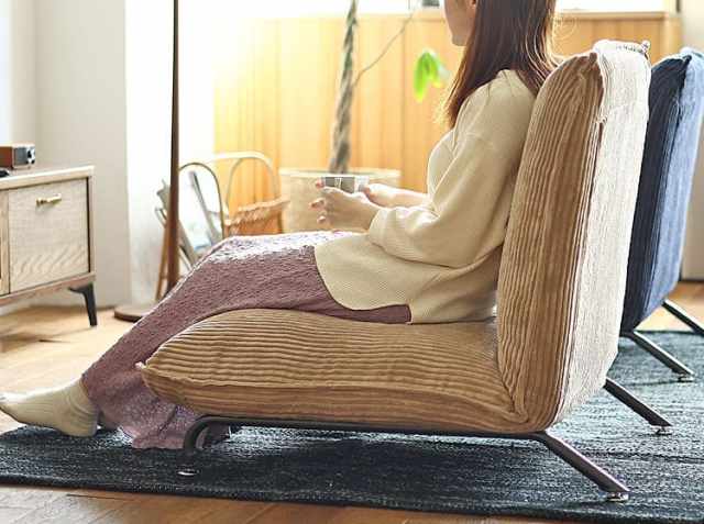 リクライニング 1人掛けソファ ライトコーヒー licht_s1.jpg