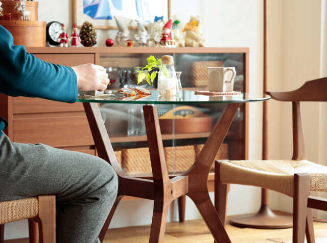 moon883 ＊プロフ必読＊　カフェテーブル　ダイニングテーブル カフェテーブル Amon（アモン）｜北欧・ヴィンテージインテリア・家具