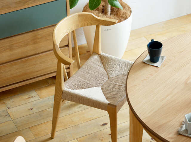 ダイニングチェアー Amon（アモン） ナチュラル｜北欧・ヴィンテージ