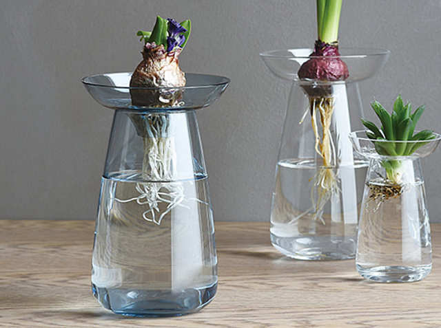 KINTO フラワーベース Lサイズ AQUA CULTURE VASE｜北欧