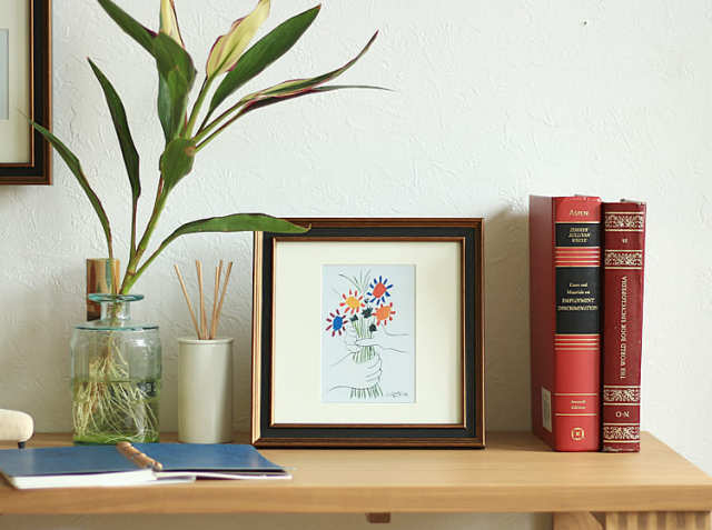 ミニアートポスター Pablo Picasso Petite Fleurs｜北欧・ヴィンテージ