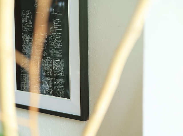 Basquiat A3ポスター 額装3枚セット Jean-Michel Basquiat（ジャン ミシェル バスキア） Untitled