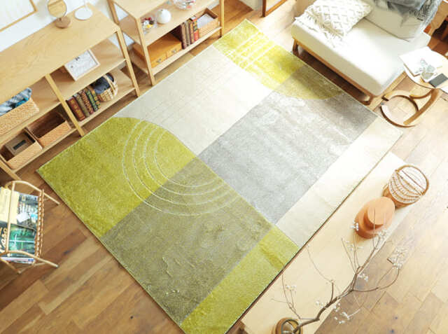 ラグマット Bekky（ベッキー）190cm×190cmタイプ｜北欧・ヴィンテージ