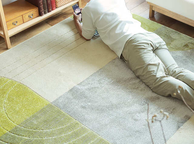 ラグマット Bekky（ベッキー）190cm×240cmタイプ｜北欧・ヴィンテージ