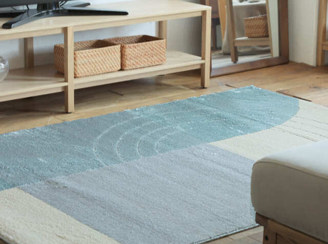 トレギ　ラグマット　ラグ　EXO ベッキョン　ベク ラグマット Bekky（ベッキー）130cm×190cmタイプ｜北欧・ヴィンテージ