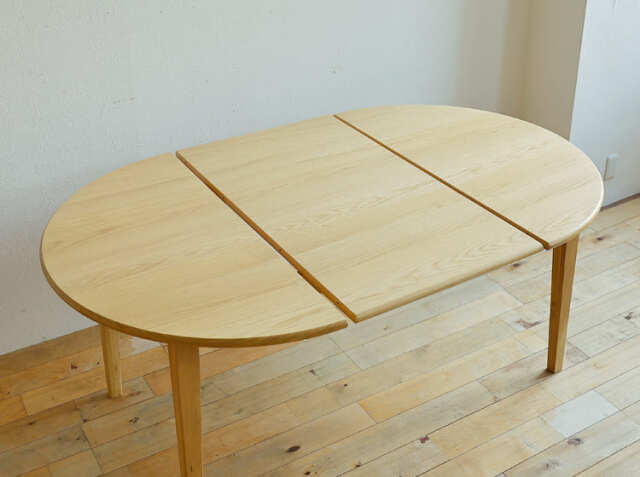 伸長式ダイニングテーブル marron(マロン) 110-170cm｜北欧