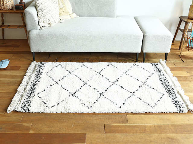 ラグマット BOHOM（ボホム）100×140cm｜北欧・ヴィンテージインテリア