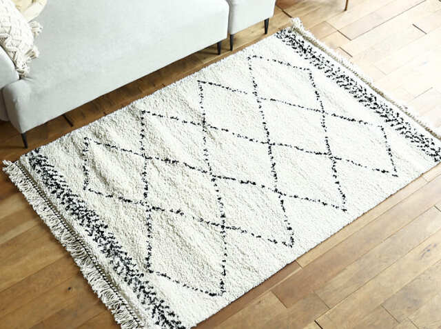 ラグマット BOHOM（ボホム）133×190cm｜北欧・ヴィンテージインテリア