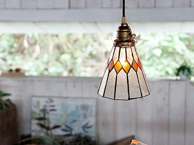 照明 ステンドグラス