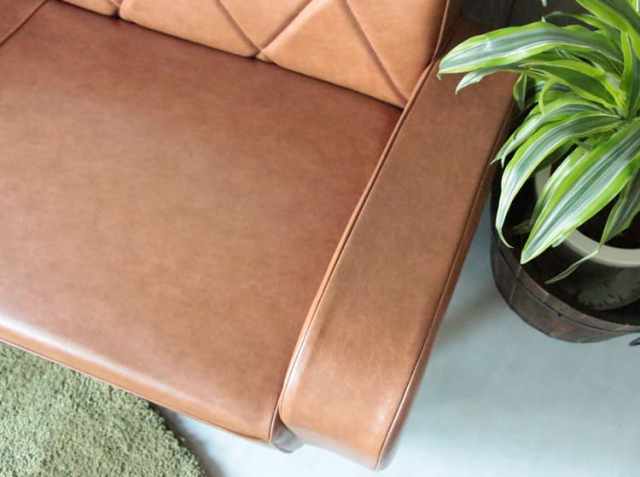 チェロ3人掛けソファ 3PCELLOブラウン