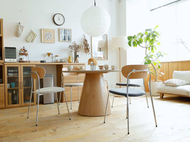 円形ダイニングテーブル Cody（コディ）｜北欧・ヴィンテージ