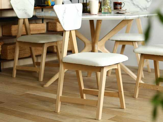 B セット分　カリガリス COLETTE コレット ダイニングチェア 木製 ダイニング5点セット Collet(コレット) 8角形タイプ｜北欧