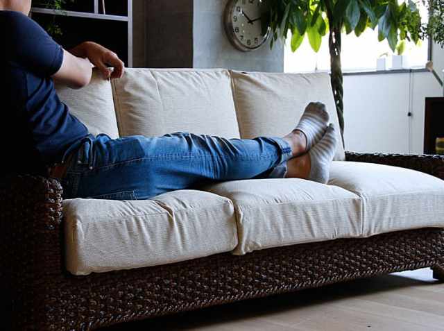 3人掛けソファー Cranz（クランズ）ブラウンタイプ｜北欧