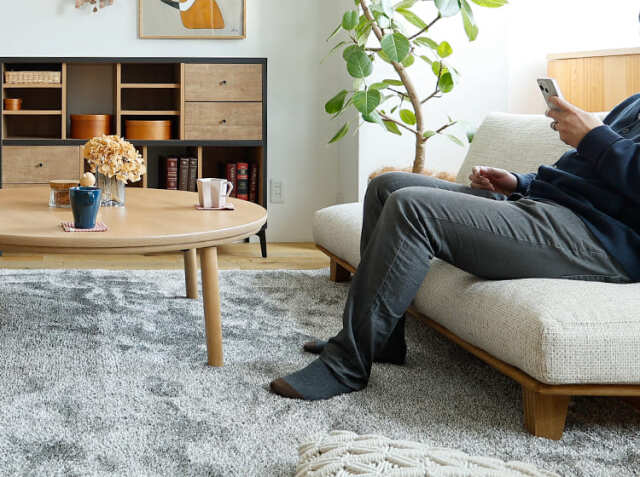 3人掛けローソファ DELKA（デルカ）｜北欧・ヴィンテージインテリア