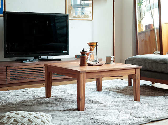 SANYOインテリアコタツ ローテーブル KG-FT758 こたつ 正方形① SANYOインテリアコタツ ローテーブル KG-FT758 ローテーブル