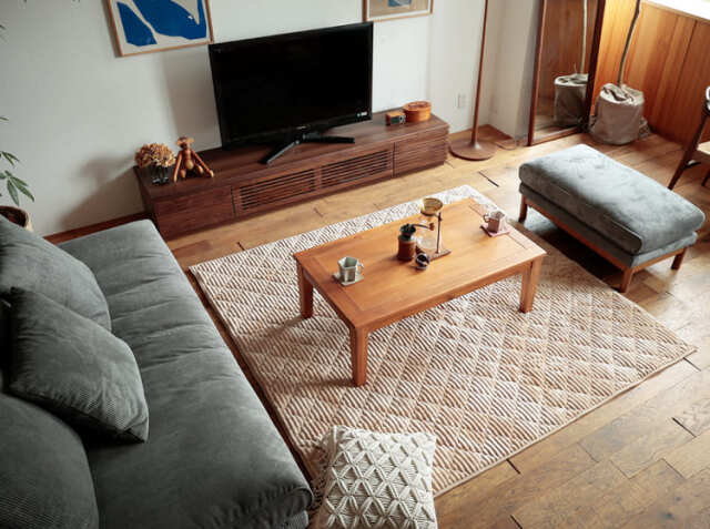 こたつテーブル Draw（ドロウ） 長方形タイプ｜北欧・ヴィンテージ