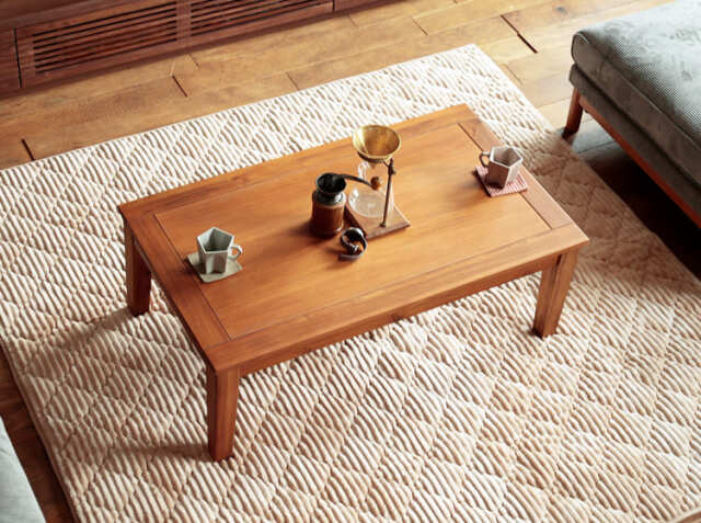 こたつ　机　インテリア 収納板付き2wayこたつテーブル cozheat (コズヒート) | 家具