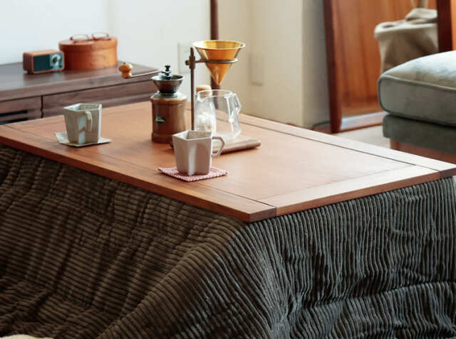 コタツ　テーブル こたつテーブル Draw（ドロウ） 長方形タイプ｜北欧