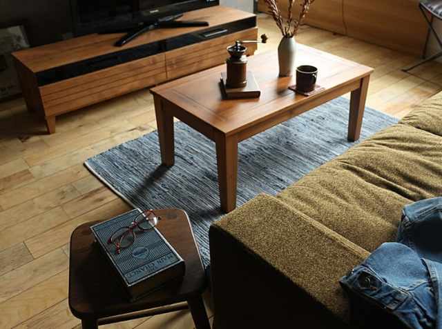 ダルトン　デニム　フロアラグ　A659-602DBL DULTON（ダルトン） DENIM FLOOR RUG｜北欧・ヴィンテージ