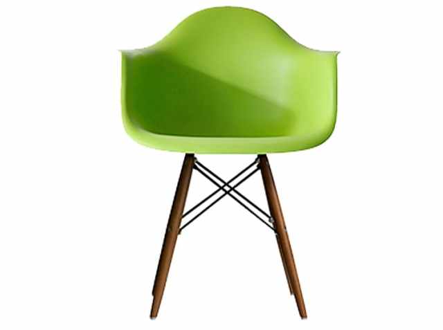イームズ シェルチェア EAMES-DAW ブラウン脚タイプ｜北欧