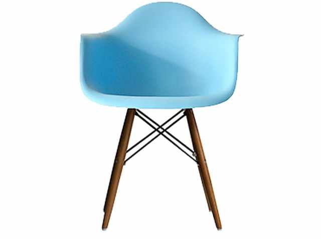 イームズ シェルチェア EAMES-DAW ブラウン脚タイプ｜北欧