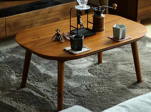 こたつテーブル emly（エムリ） 楕円形 90cm｜北欧・ヴィンテージ